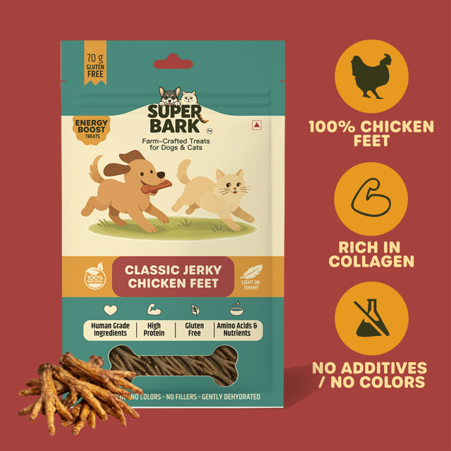 CLASSIC CHICKEN FEET JERKY - 70 Grams