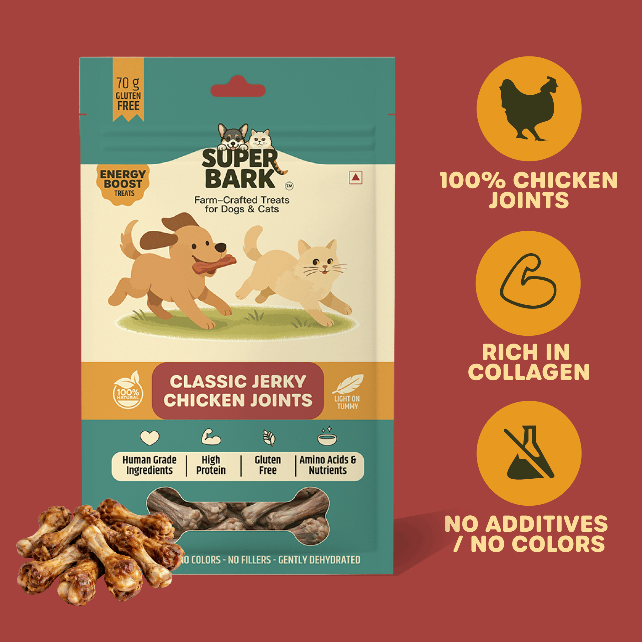 CLASSIC CHICKEN JOINTS - 70 Grams